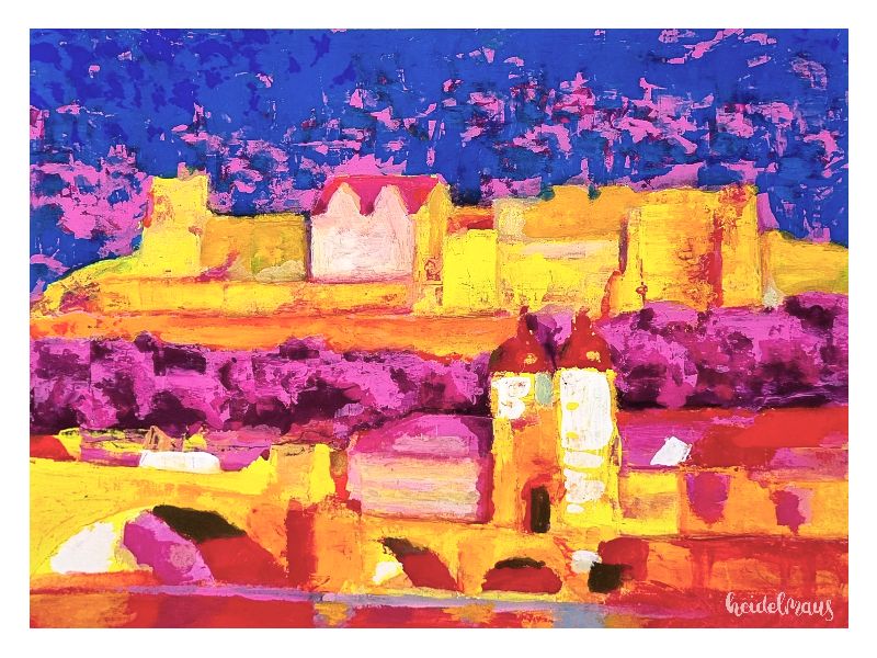 Heidelberg Castle and Old Bridge